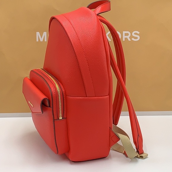 MICHAEL KORS DARK SANGRIA 
Maisie Medium Pebbled Leather 2-in-1 Backpack - Picture 8 of 16